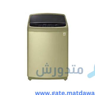 غسالة ال جي الاتوماتيكية 18 كجم ذهبي موديل T1866NEFTV 1 غسالة ال جي الاتوماتيكية