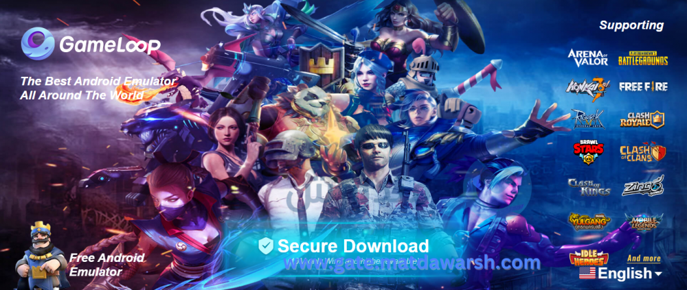تطبيق Game Loop جيم لوب أفضل أنواع المحاكي لأجهزة الكمبيوتر 1 تطبيق game loop