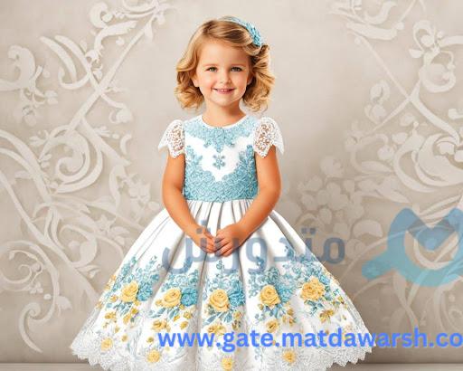 اجمل صور فساتين اطفال سواريه للمناسبات 3 صور فساتين اطفال