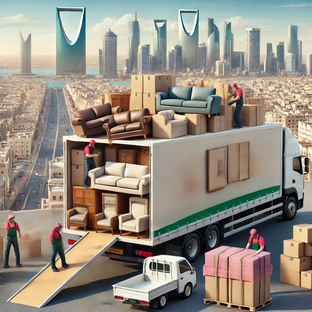 نقل العفش بدون تلف
