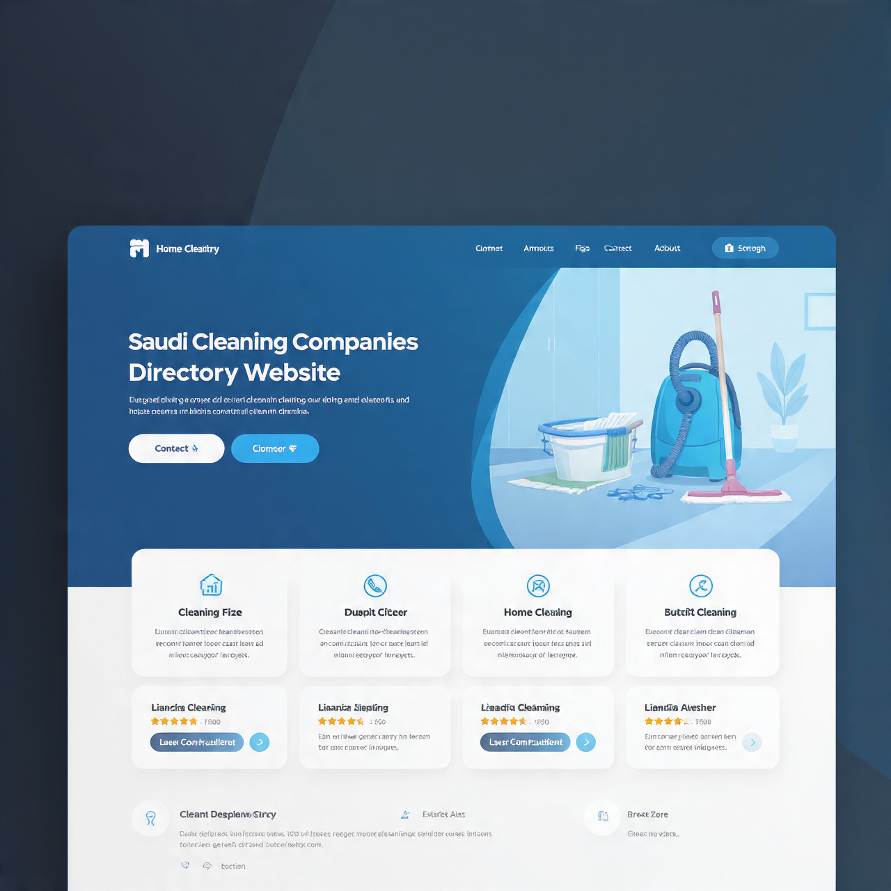 لماذا استخدام دليل شركات النظافة أفضل من البحث العشوائي؟ 1 دليل شركات النظافة